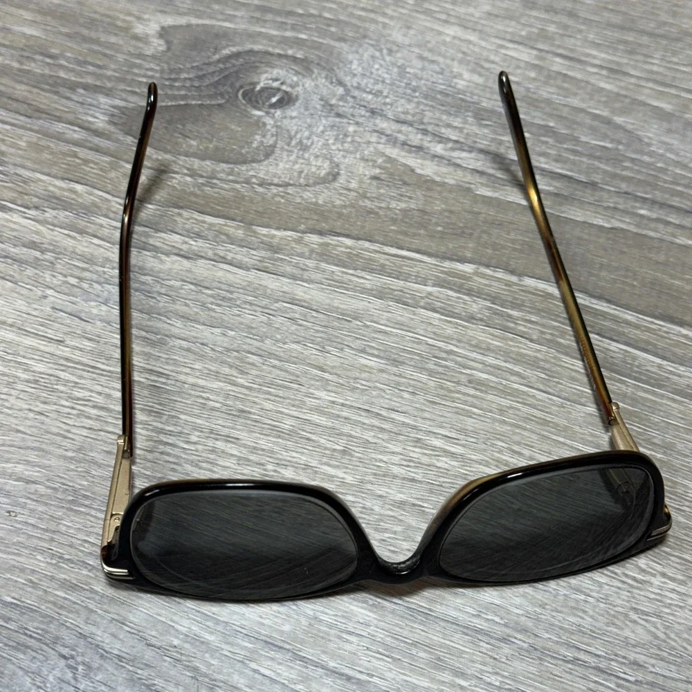 Stetson Zyloware 166 Sunglasses Mens Tortoise Gold Square Vtg Style *Frames Only